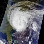 L'ouragan Isabel vu par Terra
