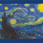 "La nuit étoilée à Saint-Remy", de Van Gogh.<br>Pour voir l'Univers tel qu'il est, il faut soit la rigueur du scientifique, soit la sensibilité de l'artiste.Tout le reste n'est qu'illusion...
