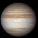 L'impact du 3 juin 2010 sur Jupiter observé par Anthony Wesley. C'est déjà lui qui le premier avait repéré le précédent impact le 19 juillet 2009