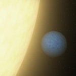La lumière d\'une super Terre analysée pour la première fois par un télescope spatial